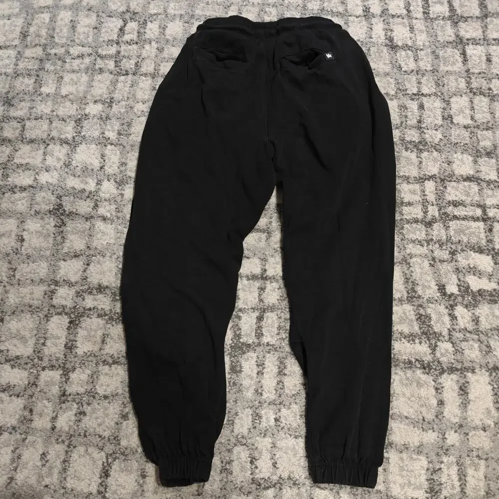 YOUNGLA Model 210 Heavyweight Sweatpants Black Men's Large Joggers Gym Pants